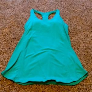 Lululemon turquoise tank top. Size 4.